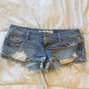 Hollister Cut-Off Jean Shorts